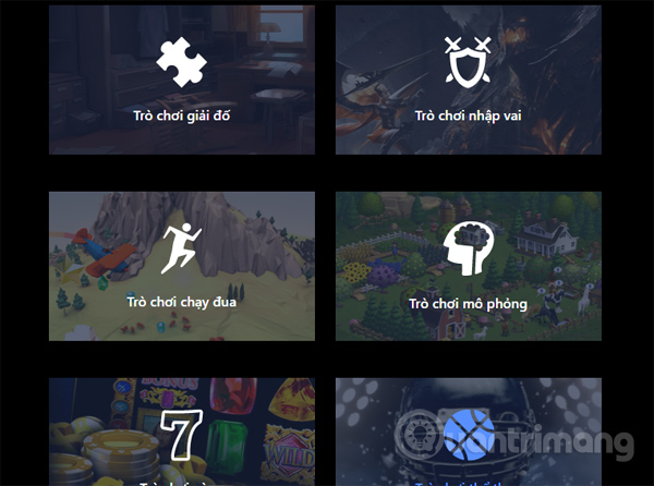 Các thể loại game