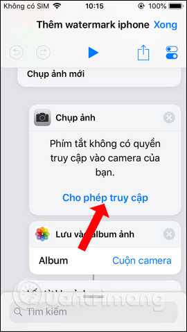 Sử dụng máy ảnh
