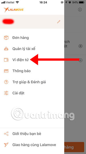 Danh sách tính năng Lalamove