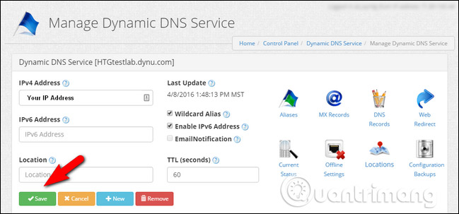 DNS Service động