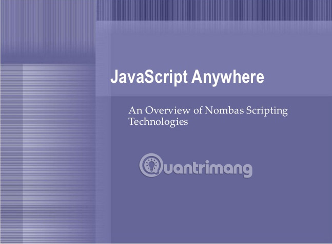 JavaScript Anywhere