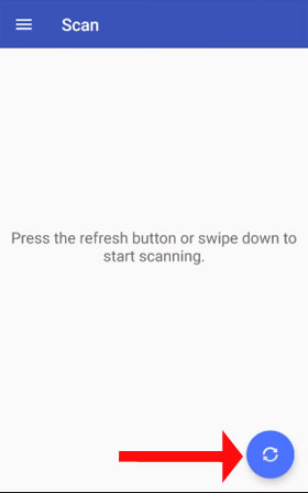 Giao diện Scan Remote Fingerprint Unlock