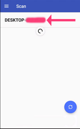 Scan ra máy tính đang có Remote Fingerprint Unlock