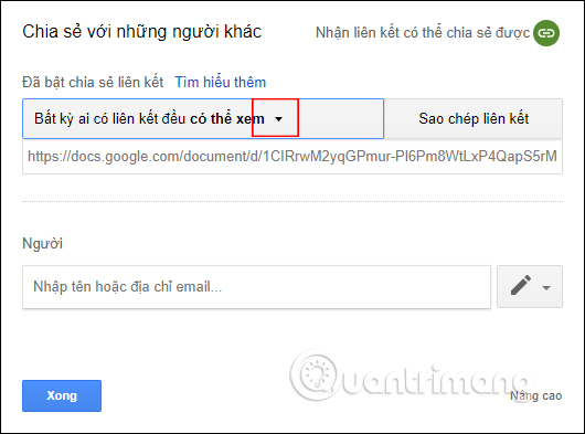 Cách Hủy Link Chia Sẻ Google Drive - Cần Quyền Truy Cập - Quantrimang.Com