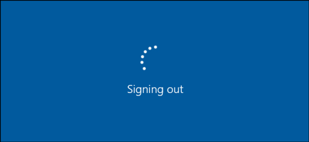 Windows đăng xuất người dùng ra khỏi hệ thống