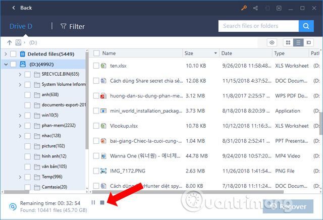 Kiểm tra dữ liệu