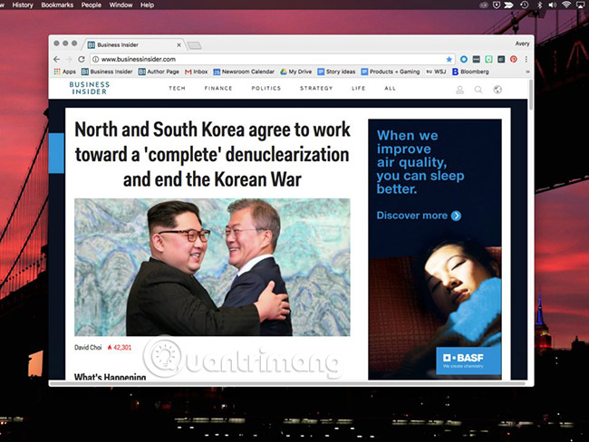 Thay đổi kích thước cửa sổ