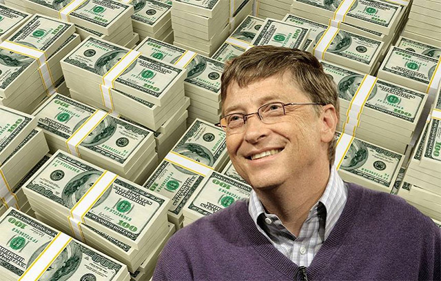  Bill Gates là người giàu nhất thế giới, kể từ năm 1993
