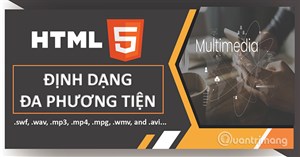 Các định dạng Đa phương tiện - Multimedia trong HTML5