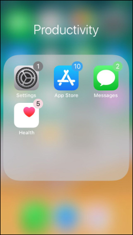 Change notification color