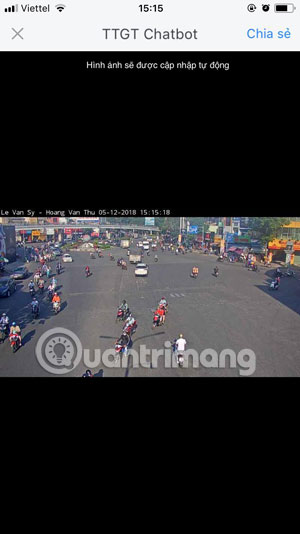Camera Giao thông Lê Văn Sỹ- Hoàng Văn Thụ Zalo 2