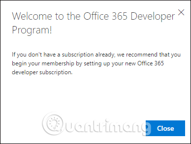 ThÃ´ng bÃ¡o chÆ°Æ¡ng trÃ¬nh Office 365