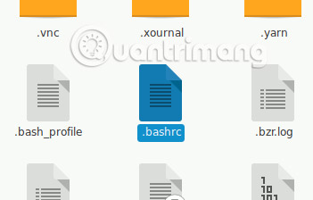 File .bashrc