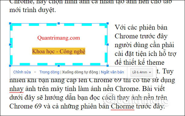 Cách chèn Text Box trong Google Docs - Ảnh minh hoạ 13