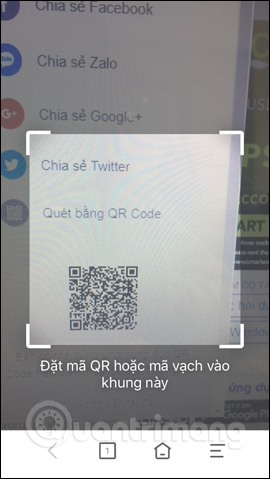 Quét mã QR
