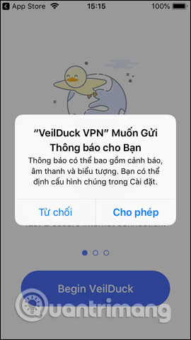 Thông báo từ ứng dụng 