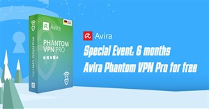Mời nhận 6 tháng sử dụng Avira Phantom VPN Pro (đa nền tảng) giá 54USD, đang miễn phí