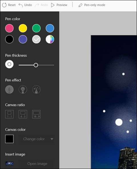 Chọn công cụ vẽ