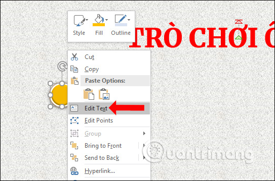 Cách tạo trò chơi ô chữ trên PowerPoint - Ảnh minh hoạ 11