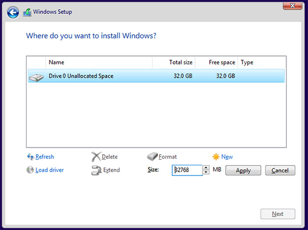 Một số phân vùng mới sẽ được tạo ra. Windows sẽ sử dụng các phân vùng này cho các công cụ pre-boot và recovery tools nhác nhau.