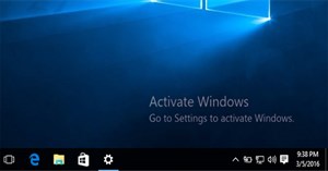 Cách cài đặt và sử dụng Windows 10 mà không cần product key
