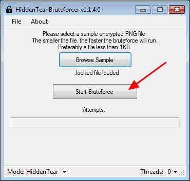 Vô hiệu hóa mã độc HiddenTear Ransomware với HT Brute Forcer - Ảnh minh hoạ 4