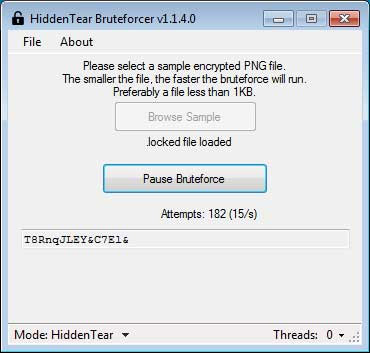 Vô hiệu hóa mã độc HiddenTear Ransomware với HT Brute Forcer - Ảnh minh hoạ 5