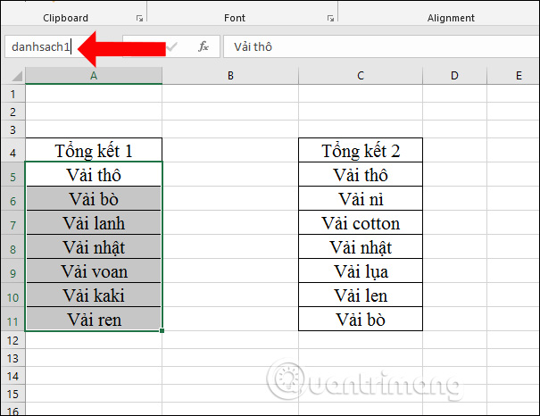 Cách dùng hàm COUNTIF so sánh dữ liệu Excel - Ảnh minh hoạ 2