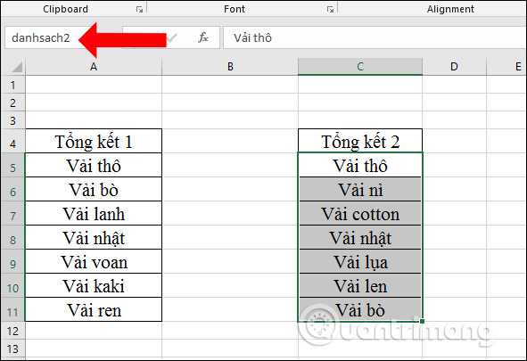 Cách so sánh dữ liệu trên 2 cột Excel - Ảnh minh hoạ 3