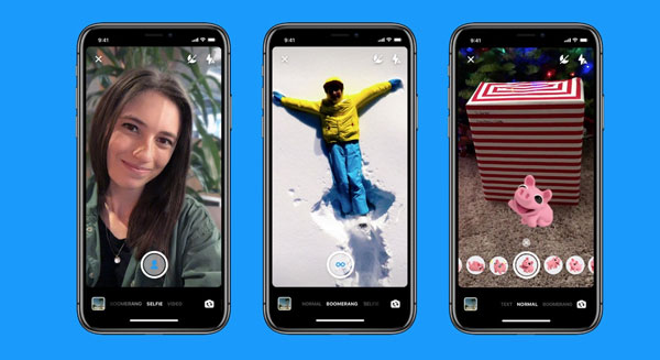 Tính năng chụp ảnh trên Facebook Messenger đang có đợt cập nhật lớn