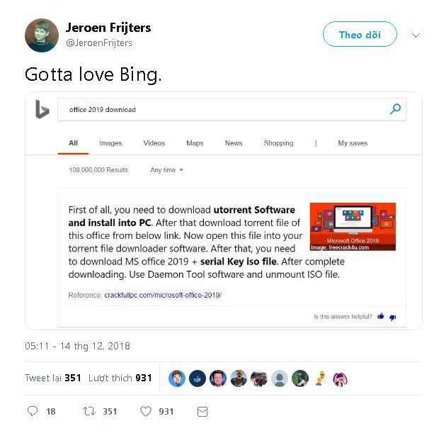 Chuyên gia bảo mật Jeroen Frijters là người đầu tiên phát hiện ra lỗi trên và đã đăng lên Twitter của mình