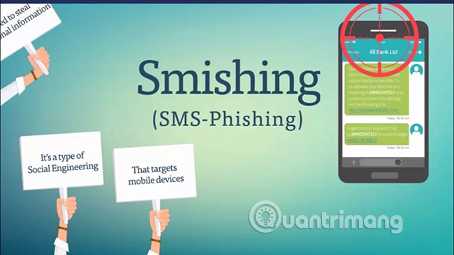 Smishing - Mối đe dọa bảo mật nghiêm trọng