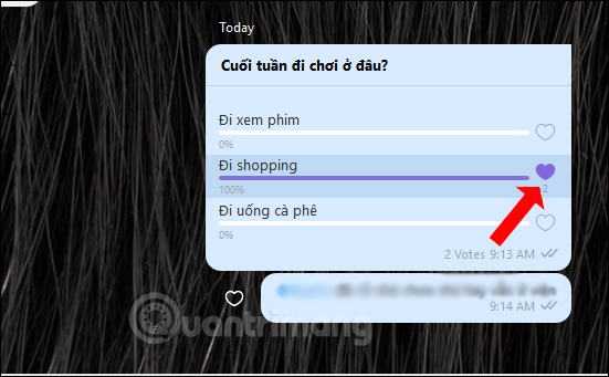 Số lượng người bình chọn