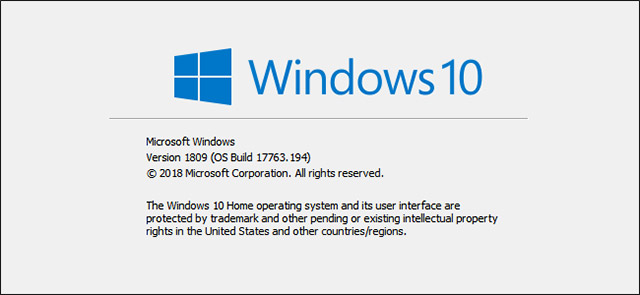 Windows 10 October