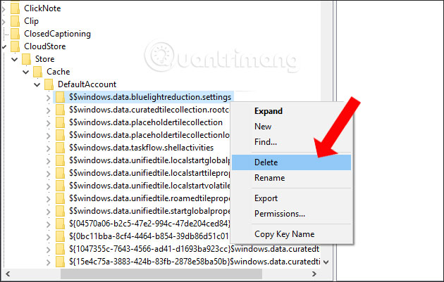 Lỗi Night Light màu xám