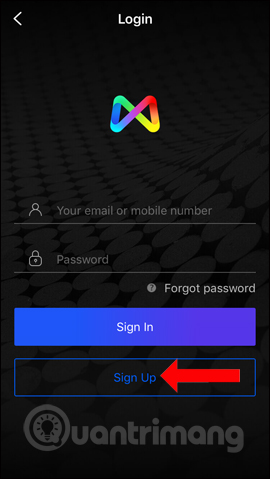 Tạo tài khoản mới