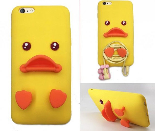 Ốp lưng vịt cao su