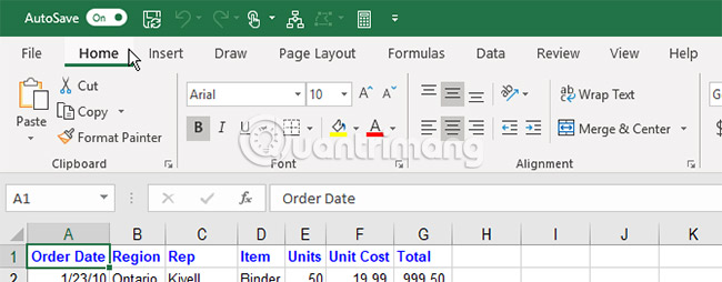 4 mẹo cần thiết để quản lý Ribbon Excel