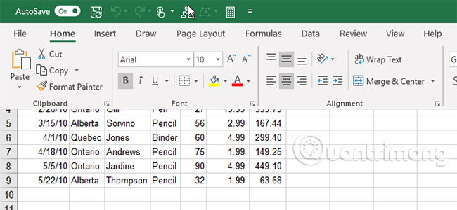 4 mẹo cần thiết để quản lý Ribbon Excel - Ảnh minh hoạ 10