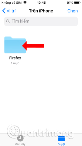Firefox folder