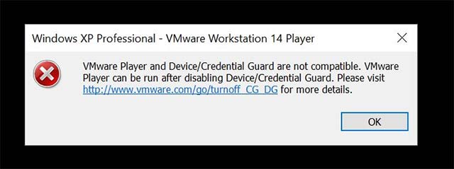 Sửa lỗi không chạy được máy ảo VMware, VirtualBox trên Windows 10