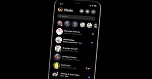 Trải nghiệm giao diện người dùng mới và chế độ Dark mode của Facebook Messenger