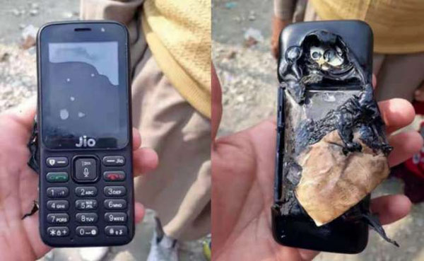 Chiếc điện thoại phát nổ