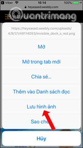 Lưu hình ảnh