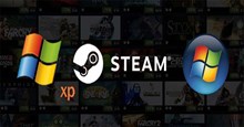 Steam ngừng hỗ trợ Windows XP và Vista kể từ 01/01/2019