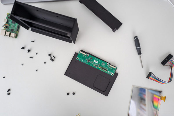 Thành phầu cấu tạo của một bộ "Very Slow Movie Player" 2