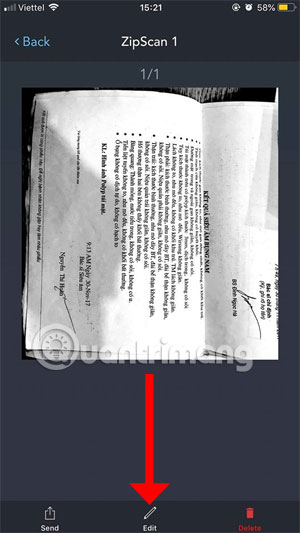 Scan tài liệu