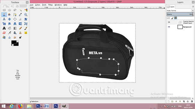 Scissors Selection Tool