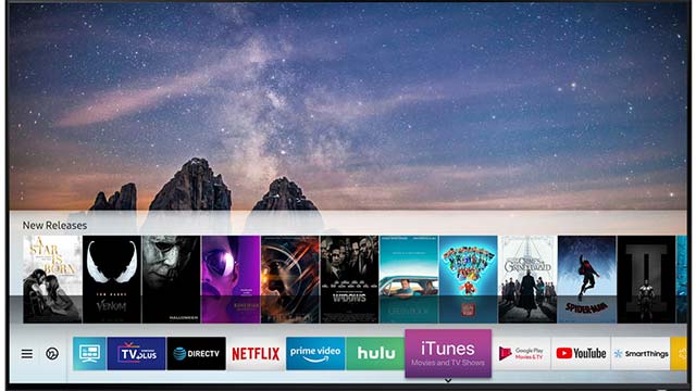 Apple mang iTunes và AirPlay 2 lên các mẫu smart TV Samsung