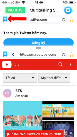 Đổi dịch vụ khác